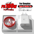 For Oneplus 100W Charger USB A Type C Cable SuperVooc Fast Charging For Oneplus 13 13R Nord CE4 Power Adapter US EU For Realme. 