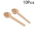 10Pcs Mini Wooden Spoons  Kitchen Seasoning Honey Coffee Kitchen Cooking Coffee Bean Salt Spice Jars Wooden Measuring Spoons. 