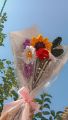 room decor crochet 4 flowers set (vase not include). 
