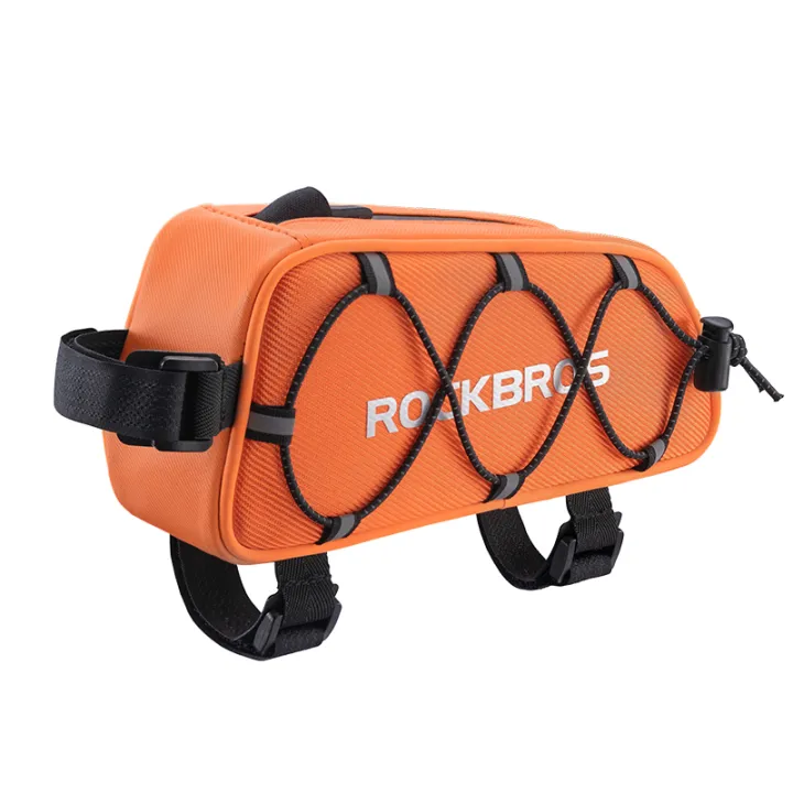 ROCKBROS%20Bicycle%20Top%20Tube%20Bag%20Light%20Reflective%20MTB%20Road%20Bike%20Storage%20Bag%20Portable%200.9L%20Capacity%20Front%20Frame%20Riding%20Cycling%20Bags%20-%20Image%207