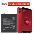 Xiaomi Mi A2 Battery Battery Xiaomi BN36 Battery Xiaomi Mi 6X Mi6X MiA2 Mi A2 Battery Phone Batteries 3010mAh. 