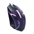 LIMEIDE Gaming S1 Sports LED Luminous Backlit Wired Mouse USB Wired For Desktop Laptop Mute Office Computer Gaming Mouse.
