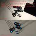 6 pieces/set luminous love Heart Beating pattern Couple necklace Bracelet Ring Cute wind ladies fashion love promise for your he. 