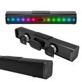 BOSEBT D02+ Rainbow RGB Sound Bar Wireless Bluetooth Speaker. 
