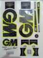 New 3D 2025 GM Edition Cricket Bat Stickers For Professional Players | Best Quality | M.H SPORTS. 