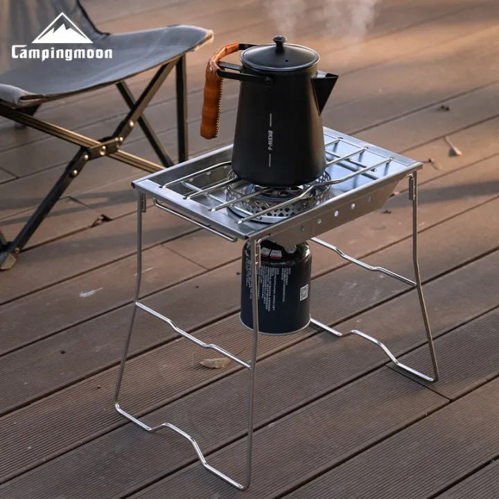 CAMPINGMOON%20CK-25PG%20Stainless%20Steel%20Korean%20Style%20Furnace%20Plate%20Frame%20Camping%20Sinking%20Windproof%20IGT%20One%20Unit%20Furnace%20Plate%20-%20Image%205