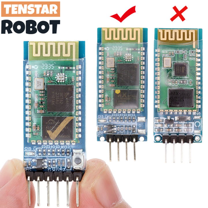 HC-05 HC-06 RF Wireless Bluetooth Transceiver Module Master Slave 6Pin ...