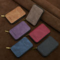 Magnetic Attraction Zipper Leather Card Slot Wallet for iPhone 17     Phone MagSafe Magnetic Phone Bag. 