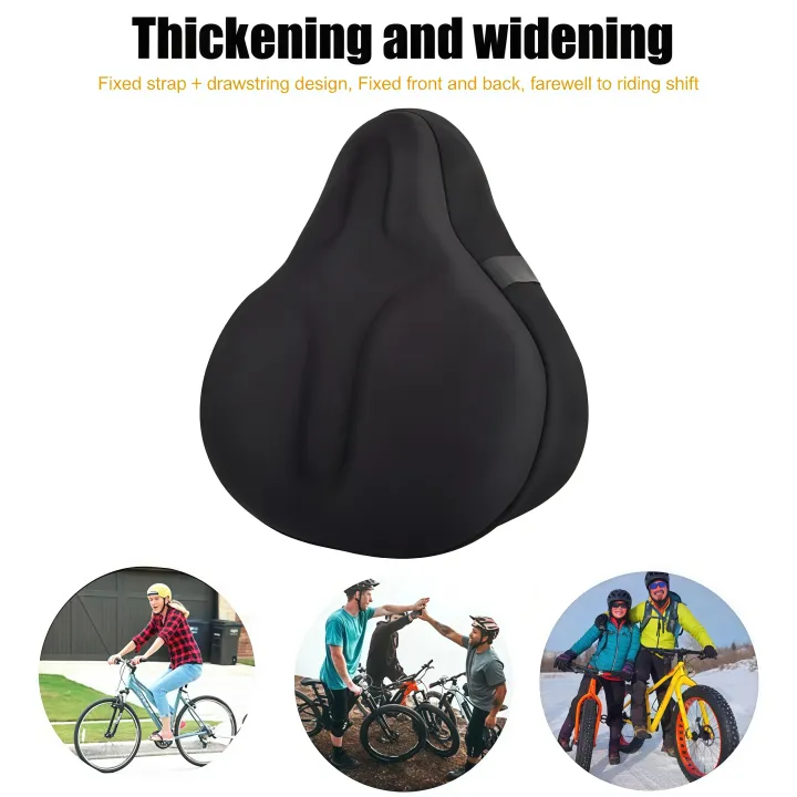 Universal%20Gel%20Bike%20Seat%20Cushion%20Cover,%20Comfortable%20Shockproof%20Bicycle%20Saddle%20for%20Electric%20Bike%20Road%20MTB%20Cycling%20-%20Image%203