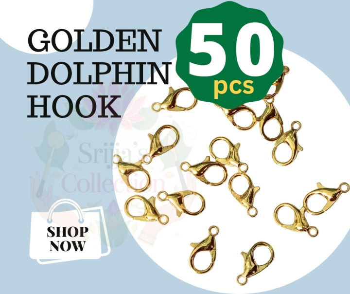 Golden%20Dolphin%20Hook%20Jewelry%20Making%20Accessories%20-%20Lobster%20Clasps%20Claw%20Hooks%20for%20Necklace%20and%20Bracelet%20-%207x12mm%20-%20Image%209