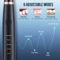 Dental Scaler Ultrasonic Scaler Tooth Cleaner Dental Stone Removal Electric Sonic Plaque Remover for Teeth Stain Tartar. 