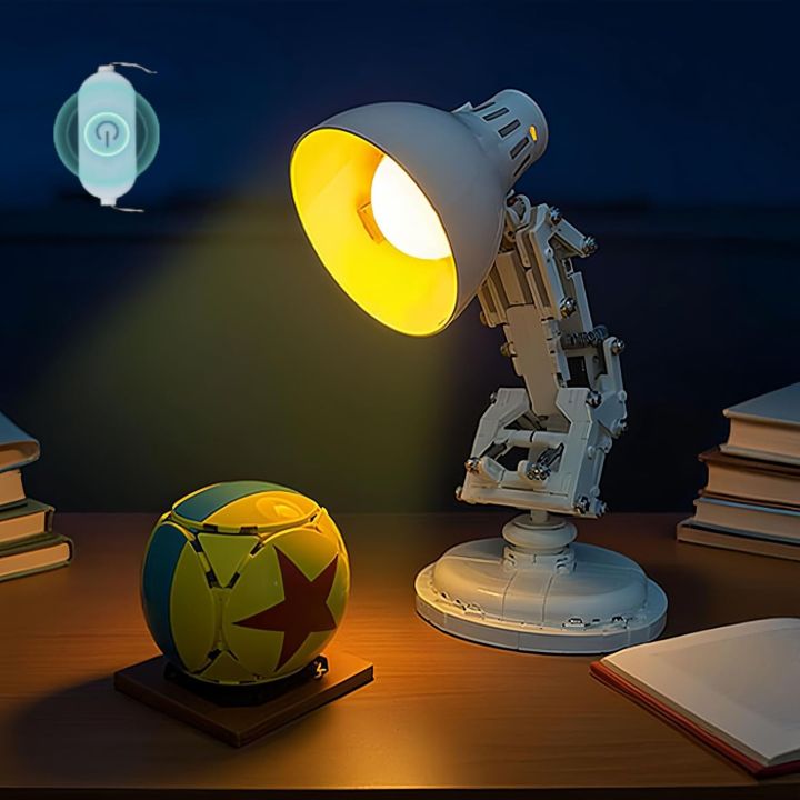 LYBMTWF LED Light Kit Compatible with Lego 21357 Pixar Luxo Jr Building Blocks (NOT Include The Model Bricks)