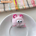 Plush Big Eyed Hair Clip Dopamine Duck Beak Clip Korean Style Broken Hair Bangs Clip Sweet Hair Accessories. 