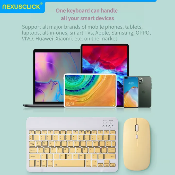 NexusClick%20Bluetooth%20Keyboard%20Mouse%20combo%20For%20iPad%20Xiami%20%20%20Phone,Slim%20Mini%20Wireless%20Keycaps%20For%20Android%20IOS%20Windows%20-%20Image%206