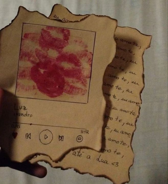 Aesthetic vintage love letter(Only 1)