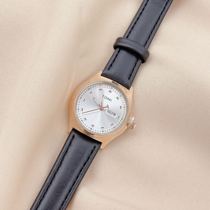 Tomi%20watches%20authentic%20brand%20watch%20waterproof%20watch%20women's%20day-to-date%20leather%20strap%20watch%2030mm%20dial%20-%20Image%2010