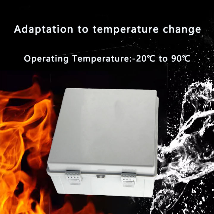 IP66%20Outdoor%20Waterproof%20ABS%20Gray/Transparent%20Cover%20Plastic%20Electronic%20Junction%20Box%20Electronic%20Housing%20Outdoor%20Waterproof%20Box%20-%20Image%203