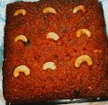 Katta Bibikkan / Pol Cake with Dry Fruits and Cashews. 