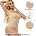 Women Seamless Strapless Bodysuits Tude Tops Bodyshaper Compression Waist Trainer Shapewear Push Up Butt Lifter Backless Shaper.