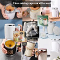 10 Piece Set of Automatic Stirring Cup Magnetized Circular Capsule Portable Cup Rotating Wheel Coffee Cup Magnetic Stirrer.