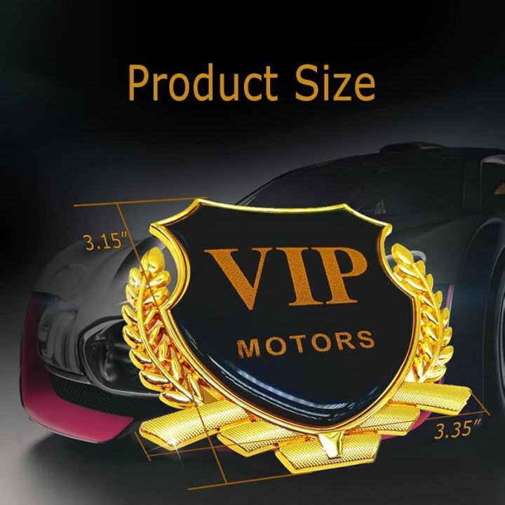 Car%20Sticker%20VIP%20Motors%20Emblem%20Badge%20Decal%20-%20Image%203