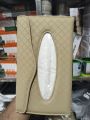 Car Visor Tissue Holder - Sun Visor Napkin Holder Backseat Tissue Case, Premium Leather Tissue Box Car Tissue Holder for Car Sun Visor & Seat  (Beige). 