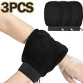 3PCS Shower Scrub Gloves Bath Back Scrub Dead Skin Facial Massage Gloves Bathing Cleaning Products Body Scrubber Tool.
