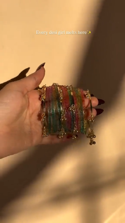 Kashmiri churiyan trending Elegant Kashmiri Bangles Set Traditional & Stylish Collection