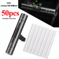 50 Pcs Car Humidifier Cotton Stick Vent Clip Diffuser Replacement Filter Sponges Refill Sticks Auto Aroma Oil Diffuser Sponges. 