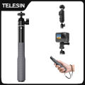 TELESIN Waterproof Divng Selfie Stick Floaty Monopod 360° Rotation Ball Head Selfie Stick for   Osmo Action Insta360. 