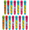 HOTTEST SALE 10 in 1 cute ball pen ten colour pen /doorgift/free gift Pencil Penulis Color Pen. 