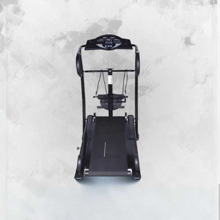 5 Way Manual Treadmill - Black