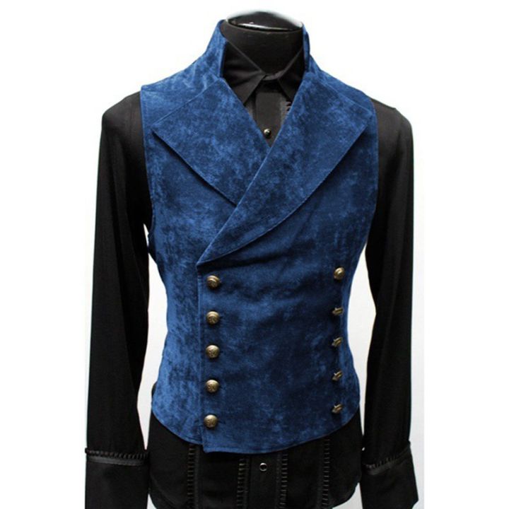 Mens%20Gothic%20Vest%20Costume%20Gothic%20Mens%20Polyester%20Breasted%20Breasted%20Waistcoat%20Double%20Vest%20Victorian%20Waistcoat%20Tool%20-%20Image%204