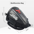 Waterproof Motorcycle Tail Bag Sport Luggage Reflective Saddle Riding Rear Bag Motorcycle Motorbike Scooter Side Back Seat Bag.