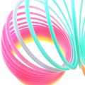 1PC Rainbow Circle Funny Toys Early Development Educational Folding Plastic Spring Coil Children's Creative Magical Toys. 