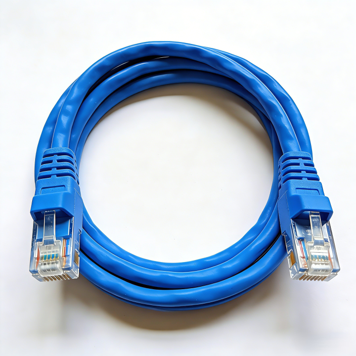 Ethernet Cable UTP Cat5e Patch Cable with RJ45 Plug Blue 1M 1.5M 2M 3M 5M Suitable For Computer Routers