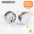 4pcs Glass Clamp Bathroom Mirror Clips Zinc Alloy Glass Clip Shelf Support Brackets Holder. 