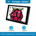 Raspberry Pi 7 Inch NONTouch Screen IPS 1024x600 HD LCD HDMI- Display  for RPI 4B 3B+ 3B PC Secondary Screen Portable Monitor. 