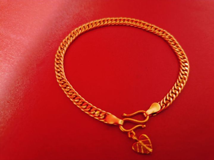 Panchadhatu%20Heart%20Charm%20Bracelet%20%7C%20Handmade%201pc%20-%20Image%204