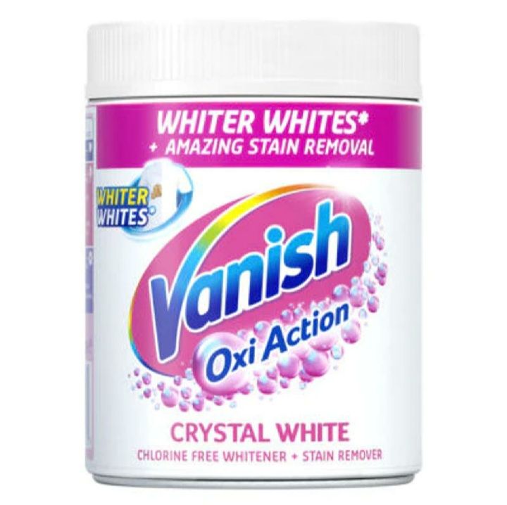 Vanish Oxi Action Power White Stain Remover Powder for White Laundry, 470g