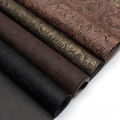 Geometric Textured PVC Leather Sheet 20x33cm - Embossed Faux Leather Panel for DIY Wallets & Crafts. 