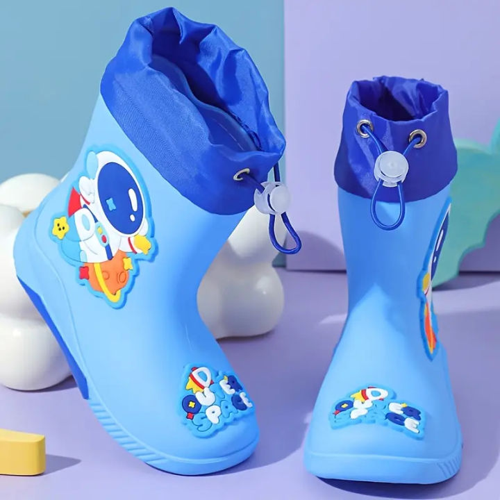 Kids%20Rain%20Boots%20For%20Girls%20%20Rainboot%20Boys%20PVC%20Children%20Waterproof%20Shoes%20Cartoon%20Unicorn%20Rabbit%20Spaceman%20Dinosaur%20Pattern%20-%20Image%205
