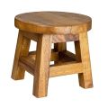 Rustic Round Wooden End Table – Side Table, Coffee Table, Accent Table, Natural Wood, Compact Design, Living Room & Bedroom Furniture, Small Rustic Coffee Table, Wooden Side Table, Versatile End Table, Wooden Stool, Rustic Stool, Modern Rustic Home Décor,. 