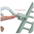 JJYY 9-hole Space Saving Hanger 360 Rotating Magic Hanger Multi-function Folding Magic Hanger Wardrobe Drying Clothes.