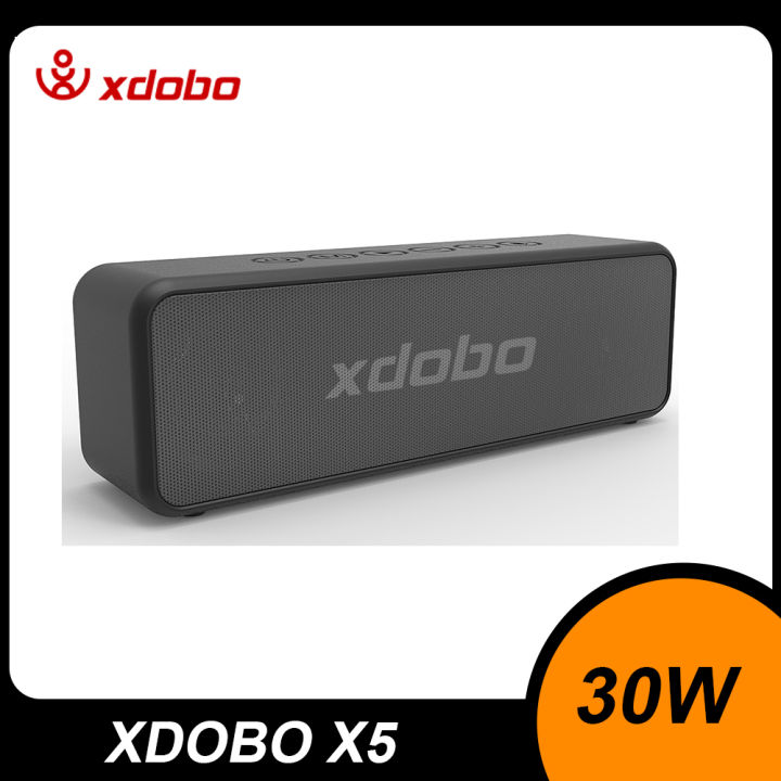 XDOBO X5 30W Portable Outdoor Bluetooth Speaker BT5.0 TWS Loud Stereo Super Bass Waterproof Wireless Subwoofer Player