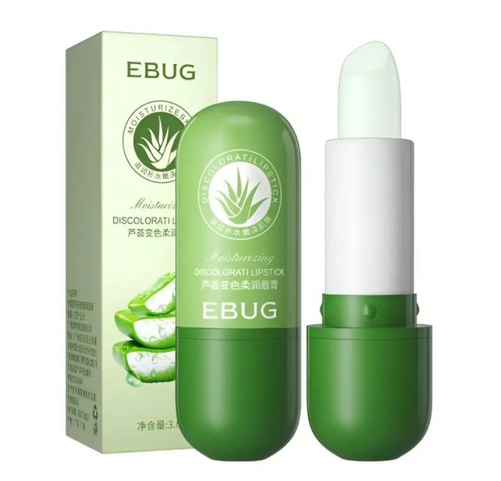 EBUG Alovera Lip balm Nourishing Lips Smooth and Soft