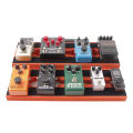 Guitar Effects Pedal Board Non-slip Guitar Pedal Board Portable Lightweight EVA Guitar Bass Pedalboard for Performances. 