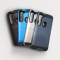 Metal Armor Laser Case for Motorola Moto G Stylus 2020 G8 Plus Durable Protection Shockproof Stylish Design with Laser Etched Pattern. 