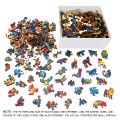 Wooden Puzzle Toys - Montessori - Irregular Wooden Puzzle - Adult 3D Puzzle - Children's  - High Difficulty Puzzle. 