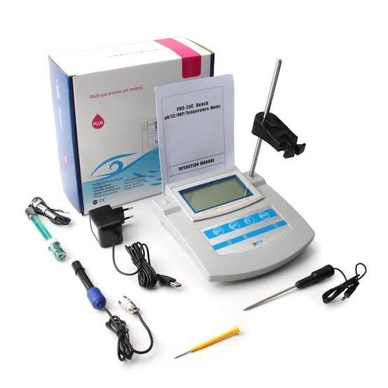 6 in 1 Water Quality Monitor PH ORP TDS EC CF Temperature Benchtop ...